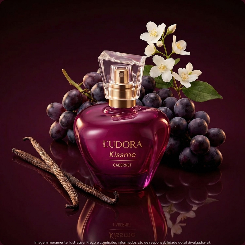 Kit Presente Eudora Kiss Me Cabernet (2 Itens) - foto 3