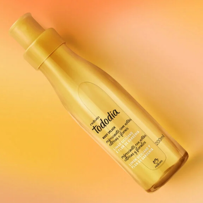 Body Splash Limão Siciliano e Flor de Gardênia Tododia 200ml - foto 2
