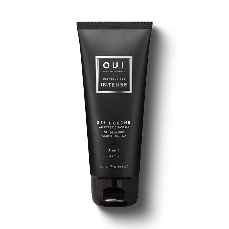 O.U.i Gel de Banho Corpo e Cabelo 2 em 1Iconique 001 Intense 200g