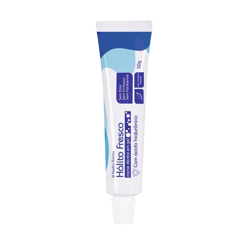 Halito Fresco Creme Dental Com Acido Hialuronico 50g