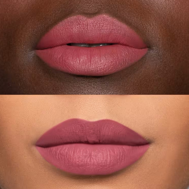 Batom Matte Pink Nude Eudora Make Kiss Me 3,7g