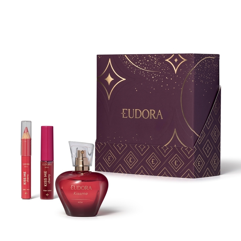 Kit Presente Eudora Kiss Me Now (3 itens)