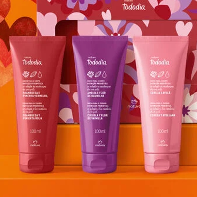 Presente Natura Tododia Trio Hidratantes para o Corpo (3 Itens)