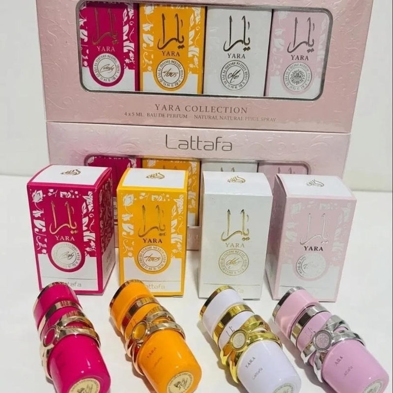 Kit Yara Colection Miniaturas 04un 5ml Cada