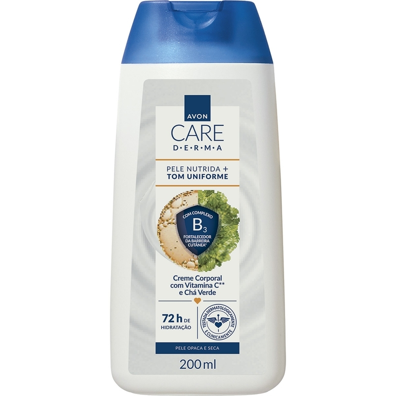 Avon Care Derma Uniforme Corpo Desodorante Hidratante 200ml - 200 ml