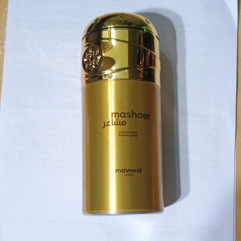 Body Spray Aerosol Mashaer