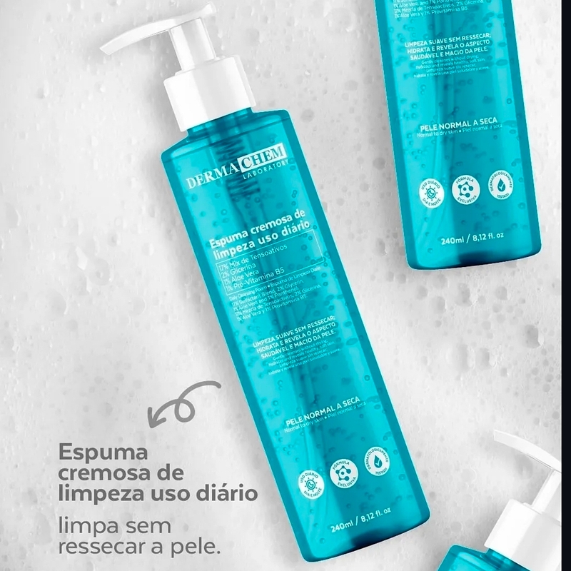 Dermachem Espuma Cremosa Limoeza 240ml