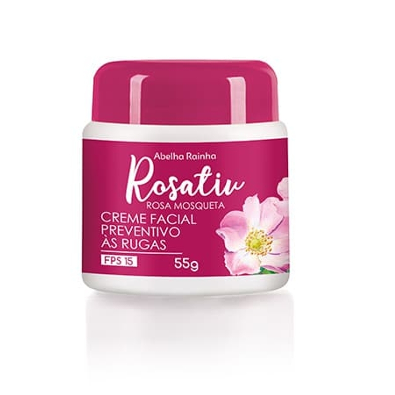 Rosativ Creme Facial Preventivo as Rugas Fps 15 Rosa Mosqueta 55 G