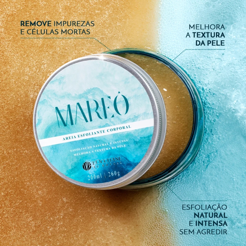 Areia Esfoliante Corporal Marêo 200ml - foto 2