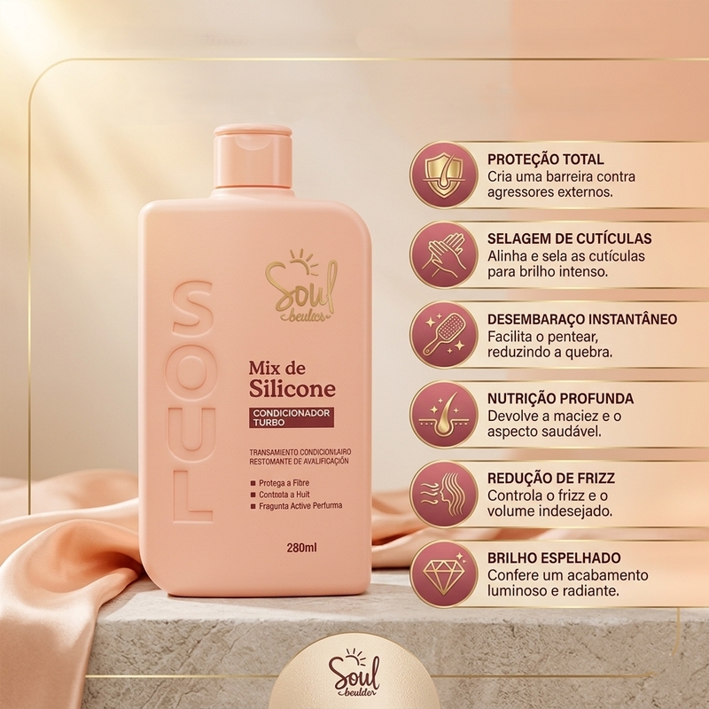 Condicionador Mix de Silicone - 280ml - foto 2