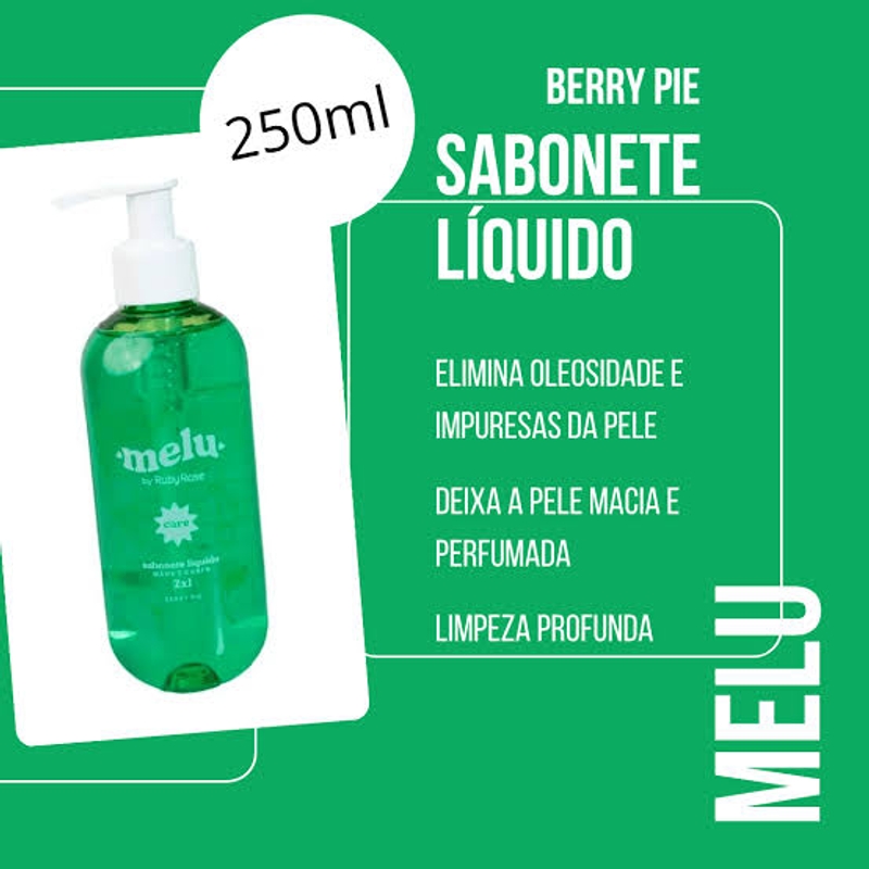 Sabonete Líquido Berry Pie 2 em 1 - 250ml - foto 2