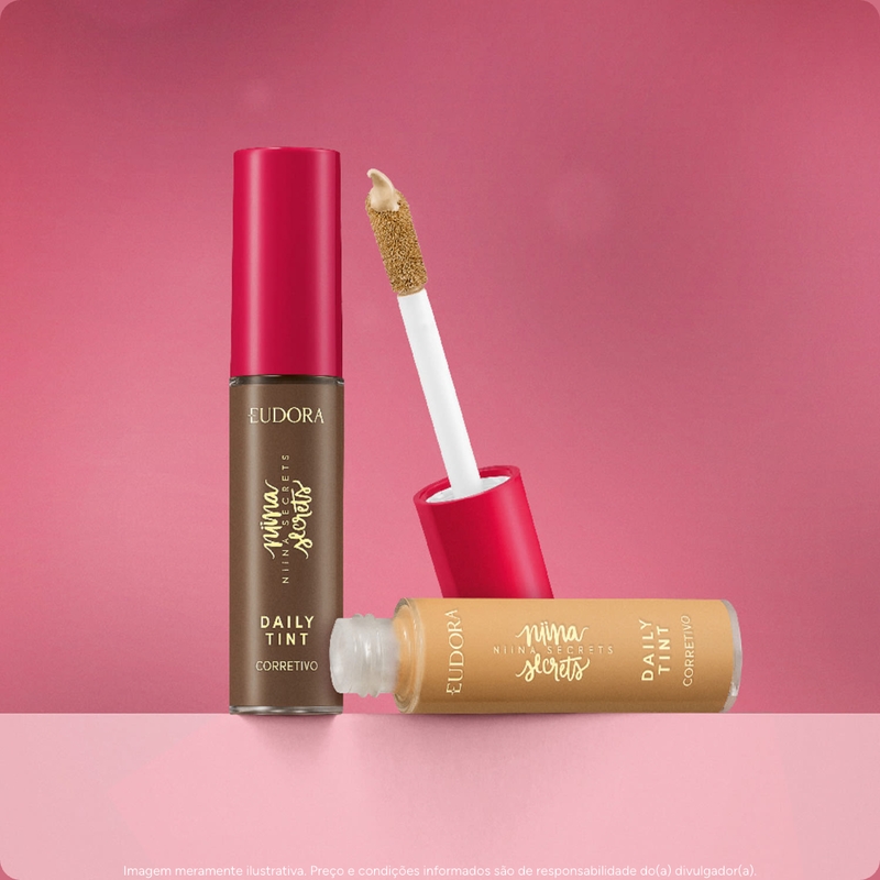 Corretivo Líquido Niina Secrets Daily Tint Cor 45 10Ml - foto 5