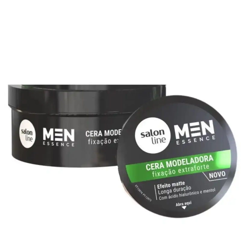 Cera Modeladora Salon Line Men Essence Efeito Matte 60g
