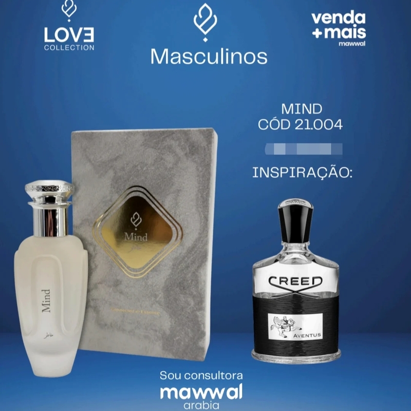 Perfume Mind Mawwal Masculino 100ml