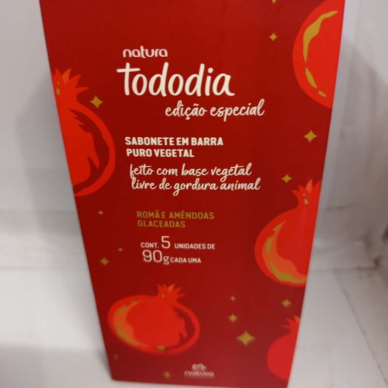 Cx Com 5 Sabonetes Romã E amendoas glaceadas