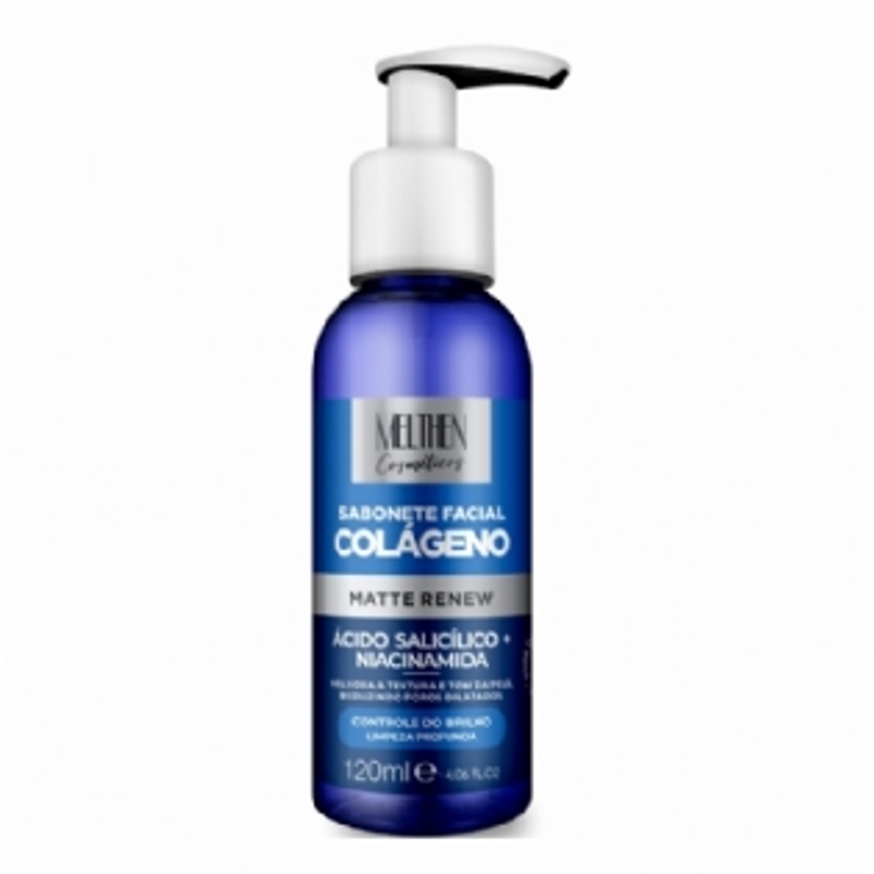 SABONETE FACIAL MATTE RENEW COLAGENO 120ML