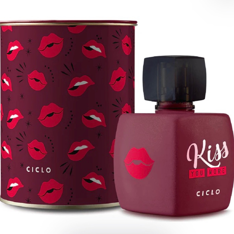 Deo Colônia Kiss You More Lata 100ml