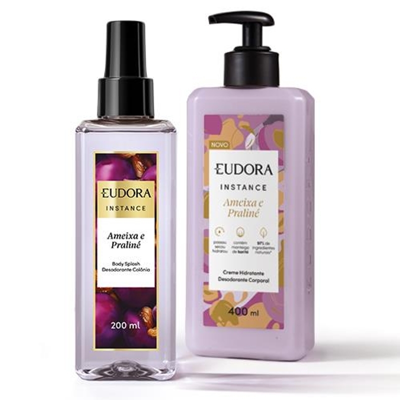Combo Instance Ameixa E Praliné Loção + Splash