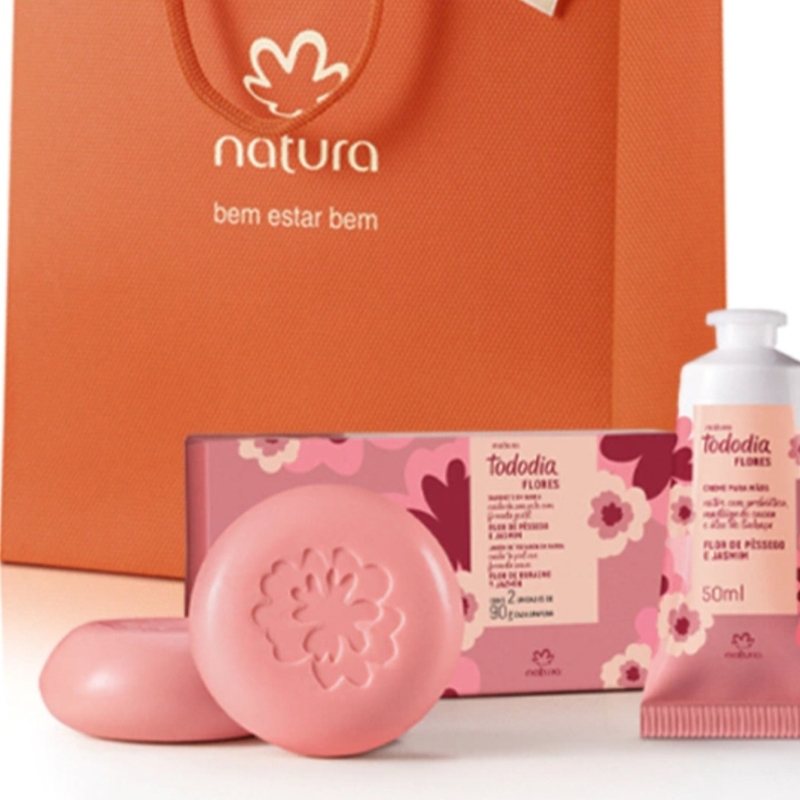 Kit Tododia Flor De Pessego E Jasmim