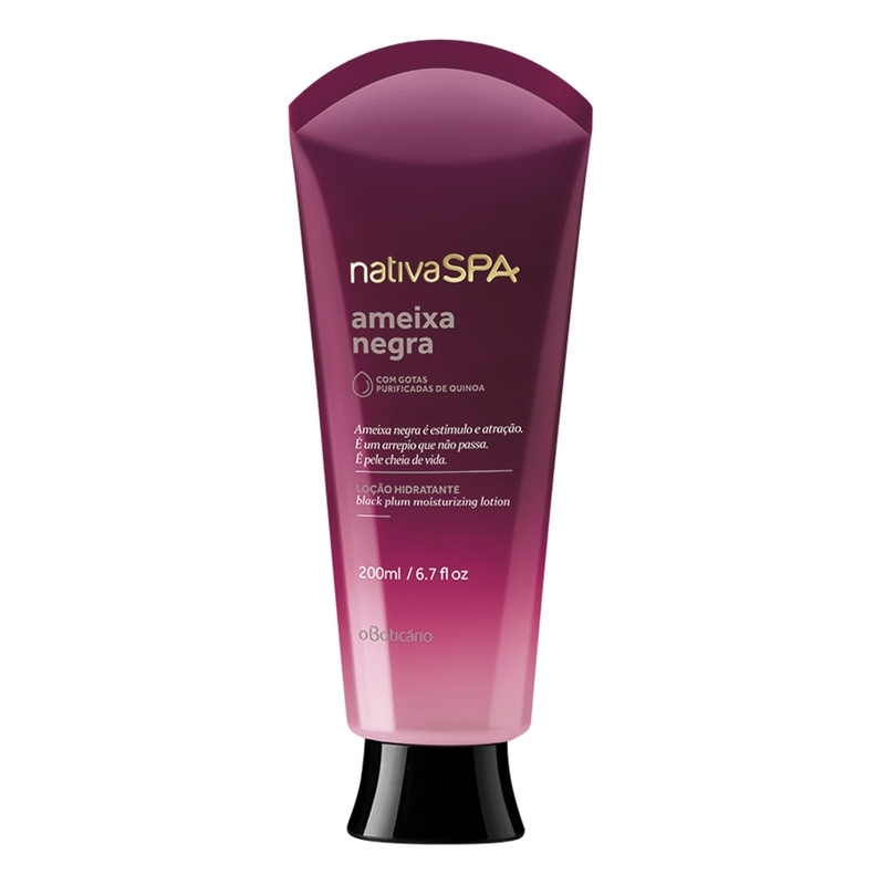 Loção Hidratante Desodorante Corporal Nativa SPA Ameixa Negra 200ml