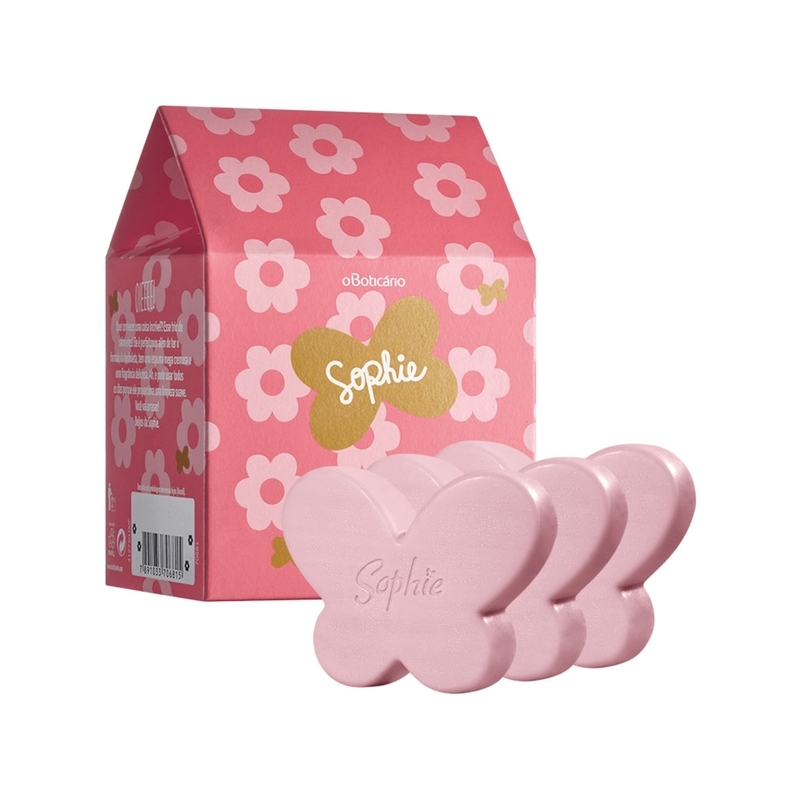 Sabonete em Barra Sophie 3x80g