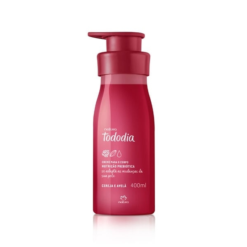Tododia Cereja e Avelã Creme Nutritivo para o Corpo - 400ml