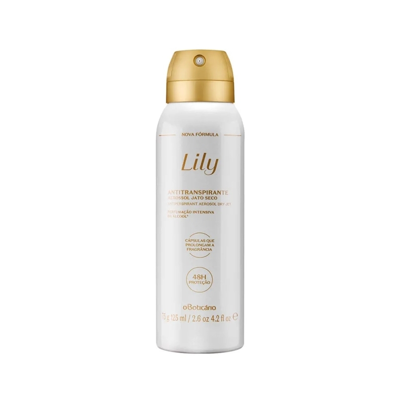 Desodorante Antitranspirante Aerosol Lily 75G/125Ml