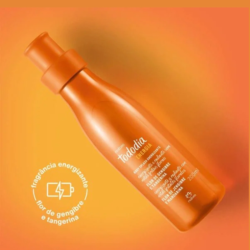 Body Splash Flor de Gengibre e Tangerina Tododia 200 ml - foto 3