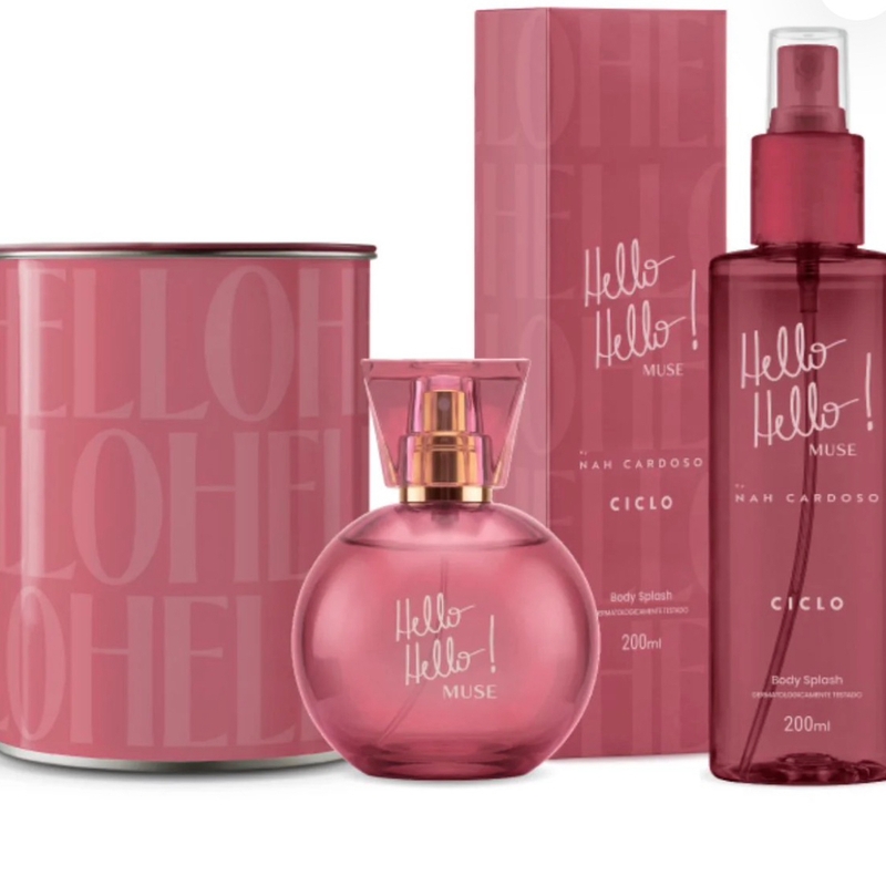Combo Kit Muse Deo Colônia 100ml + Body Splash Perfume Feminino