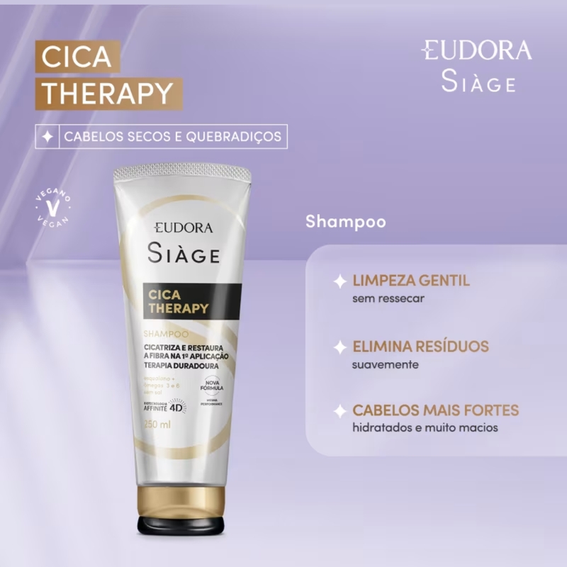 Shampoo Siàge Cica-Therapy 250ml - foto 2