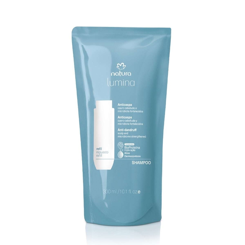 Lumina refil shampoo anticaspa 300ml - 300 ml