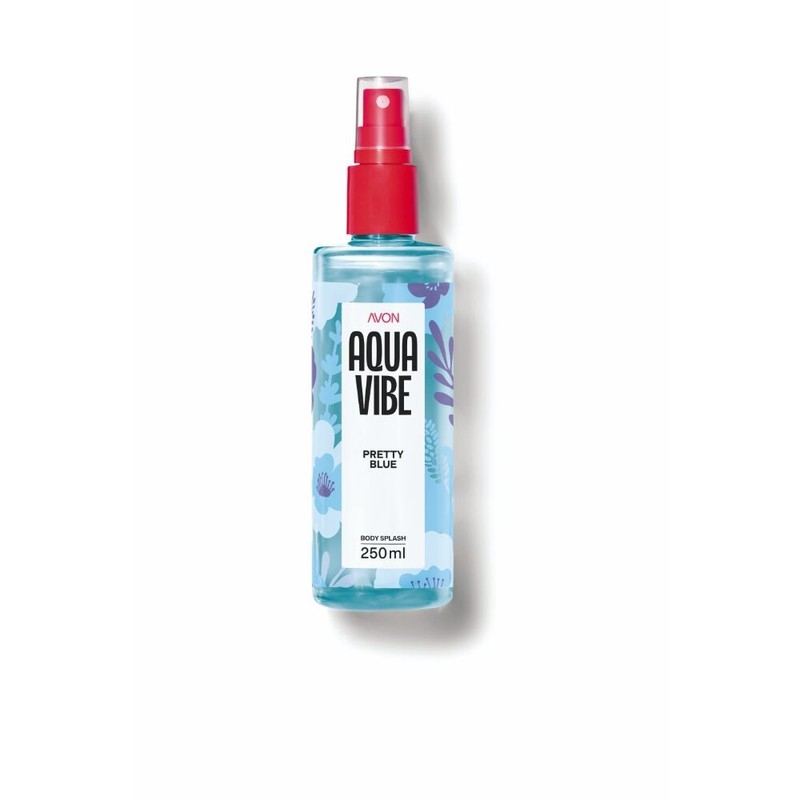 Aquavibe Desodorante Body Splash Pretty Blue Fragrância 250ml - 250 ml