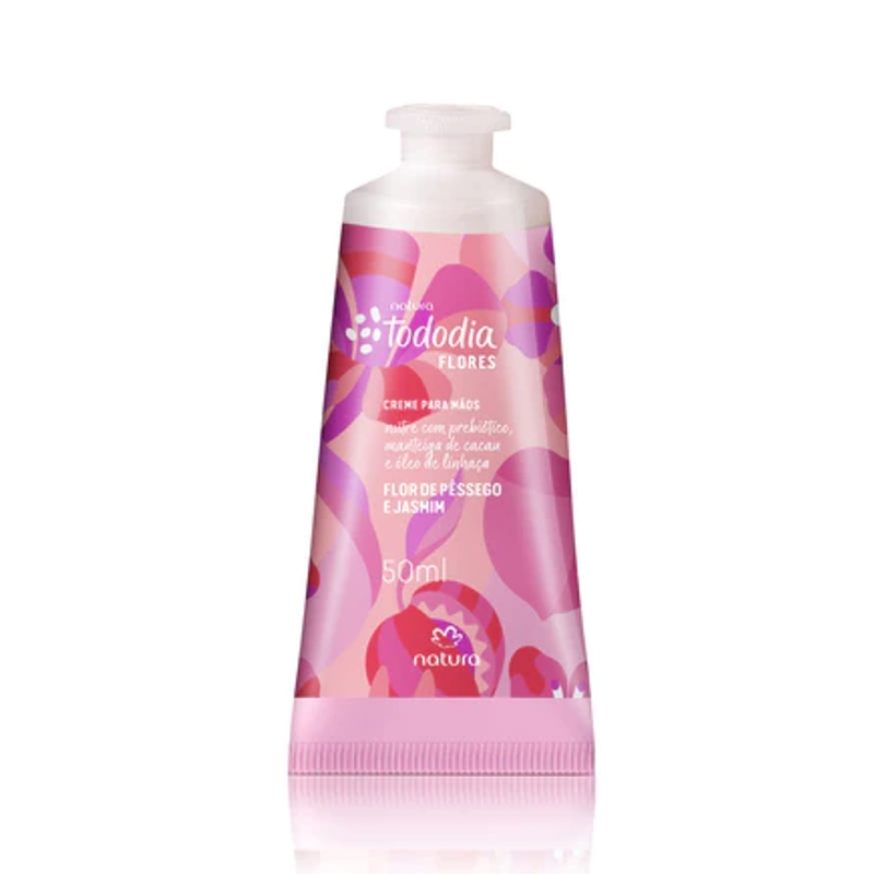 Tododia Flores Flor de Pêssego e Jasmin Creme Mãos 50 ml