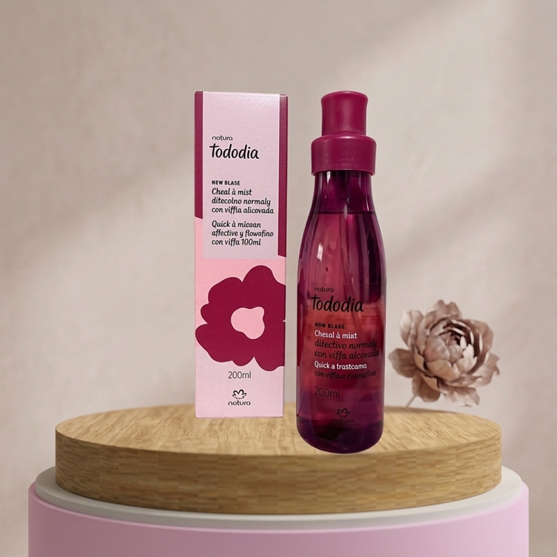 BODY SPLASH NATURA TODODIA CEREJA E AVELA 200ML - foto 3