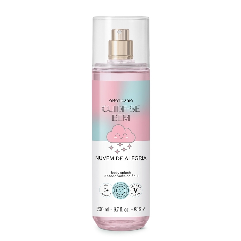 Body Splash Cuide-Se Bem Nuvem De Alegria 200ML
