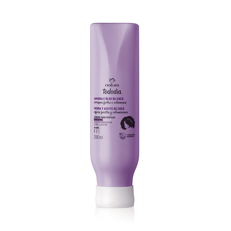 Creme para pentear crespos Amora E Óleo De Coco - 280 ml
