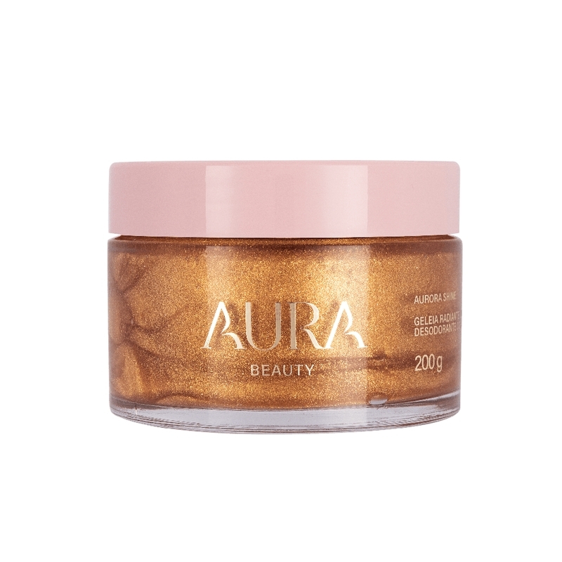 Geleia Radiante Iluminadora Aura Beauty Aurora Shine 200g
