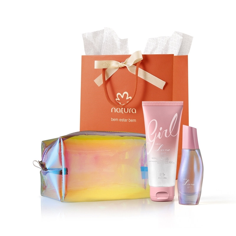 Presente natura luna girl com nécessaire