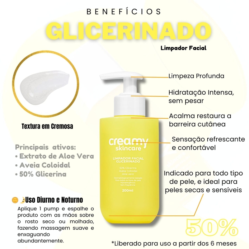 Limpador Facial Glicerinado - foto 2