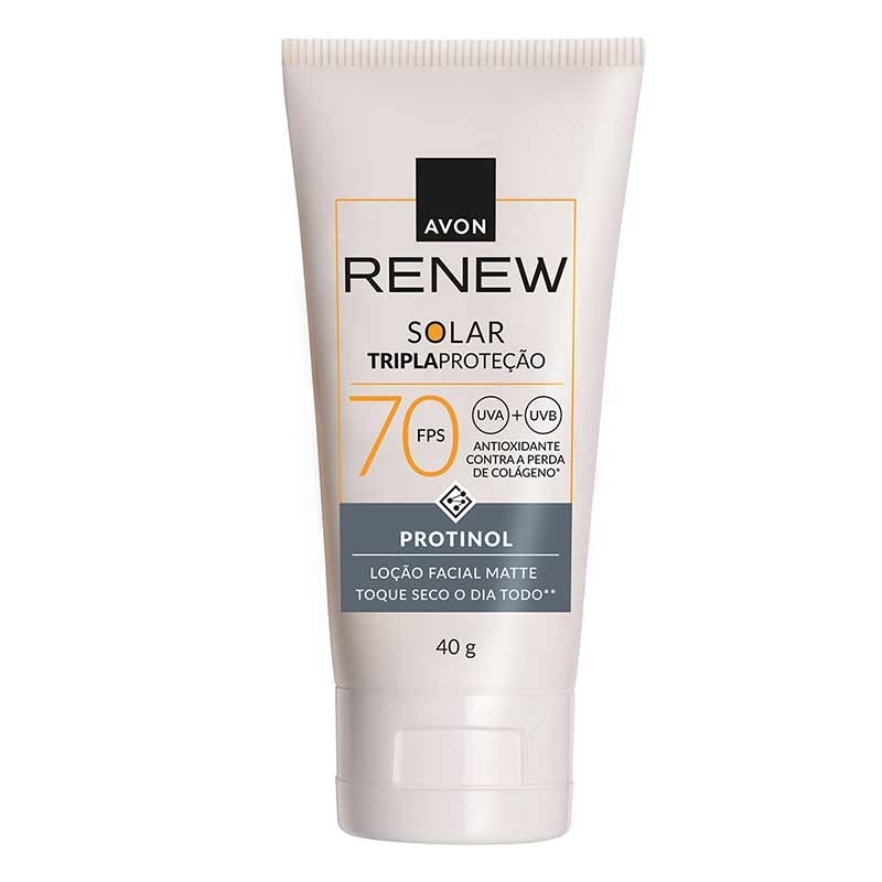 Renew Solar Tripla Proteção FPS 70 + Protinol