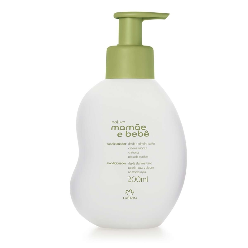 Condicionador Infantil de 0 a 3 anos Natura Mamãe e Bebê 200ml - 200 ml