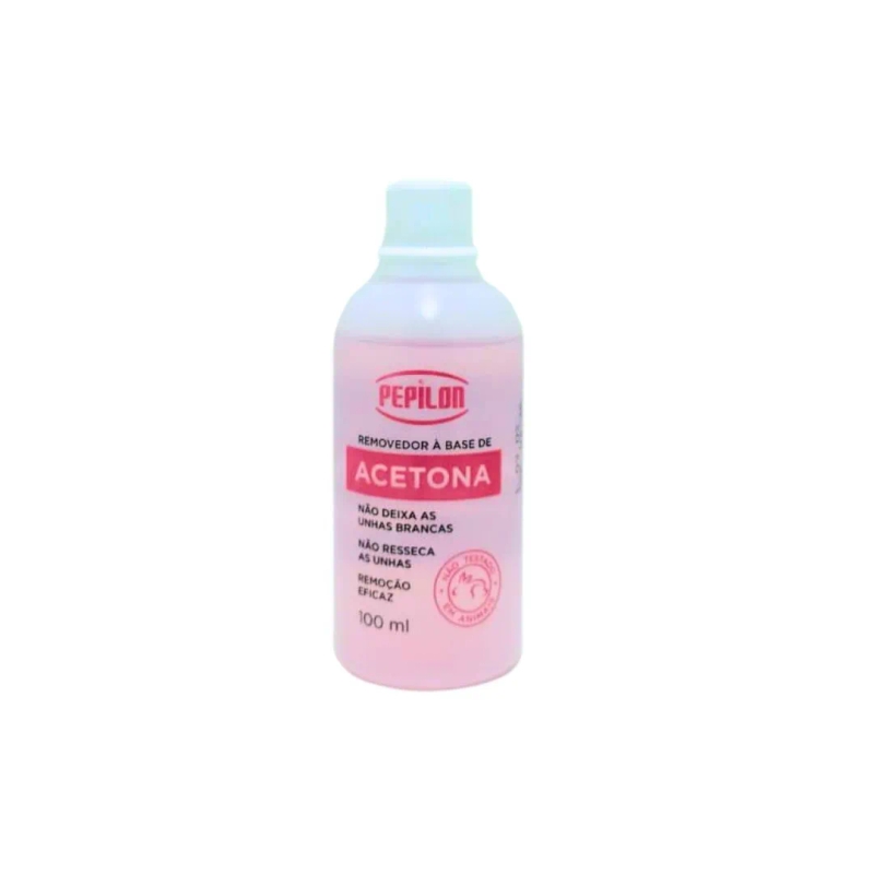 REMOVEDOR DE ESMALTE PEPILON 100ML C/ACETONA