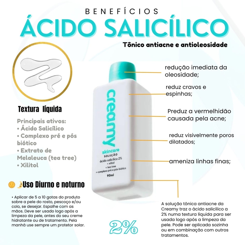 Ácido Salicílico Tônico Antioleosidade - foto 5
