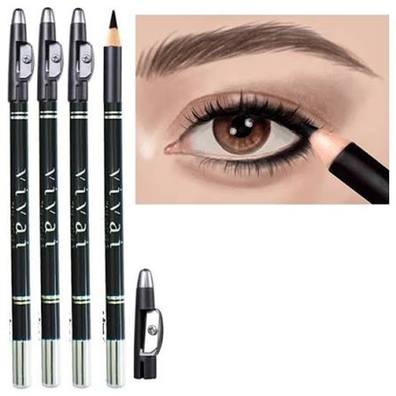 Lápis para Olhos Preto com Apontador - foto 3