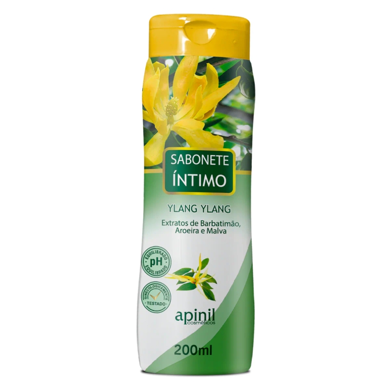 Sabonete Íntimo apinil 200ml Ylang Ylang