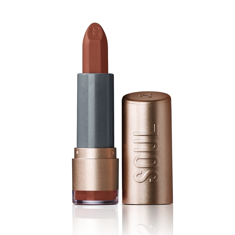 Batom Soul Kiss Me Efeito Matte Marrom Tendência 3,7G - Dsc