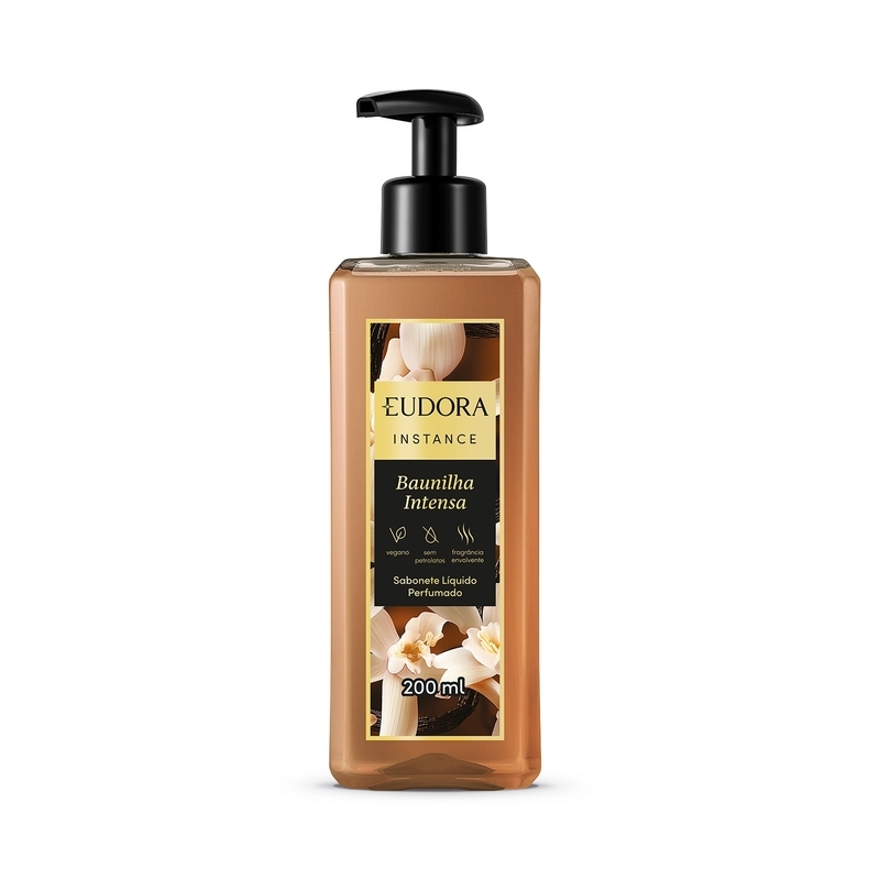 Sabonete Líquido Perfumado Instance Baunilha Intensa 200ml