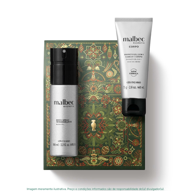 Kit Presente Malbec Magnetic Natal 2026 - foto 2