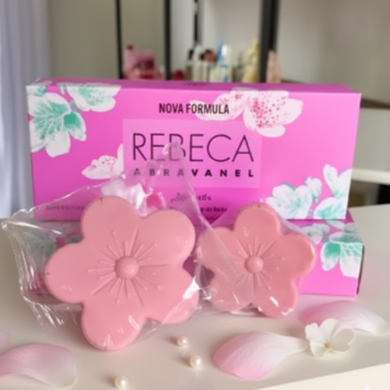 CAIXA COM 03 SABONETES JEQUITI REBECA ABRAVANEL 3x50 g - foto 2