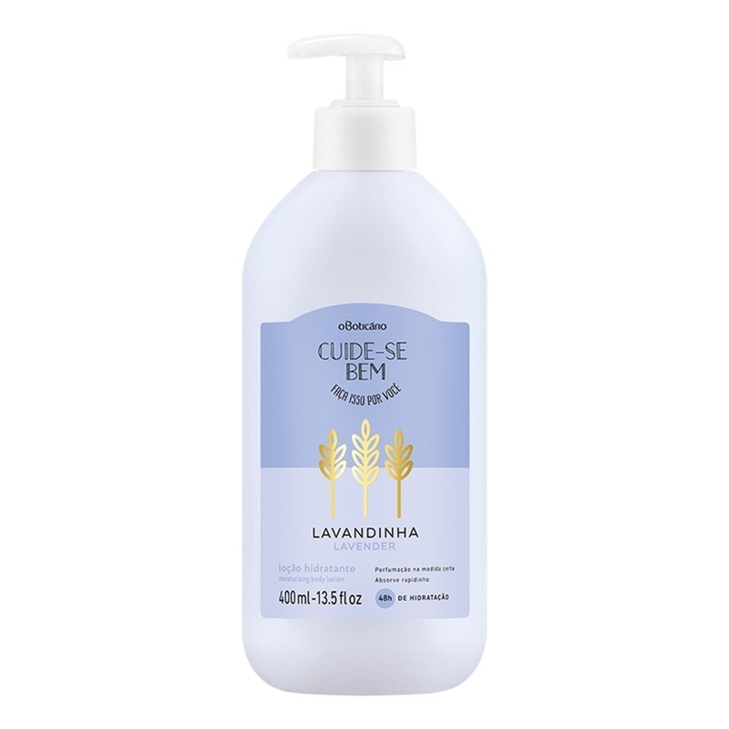 Loção Hidratante Cuide-Se Bem Lavandinha 400ml - DSC